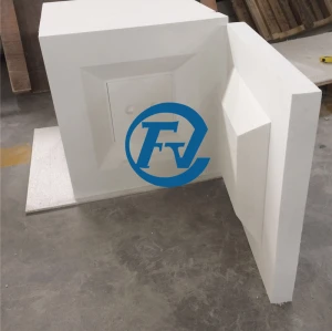 ceramic fiber chamber furnace with Sic rod and MoSi2 heating elements