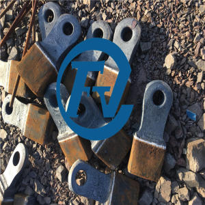 high manganese steel crusher hammer head