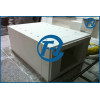 ceramic fiber chamber for high temperature electric furnace with heating elements