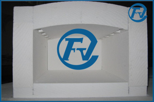 1700C ceramic fiber furnace chamber