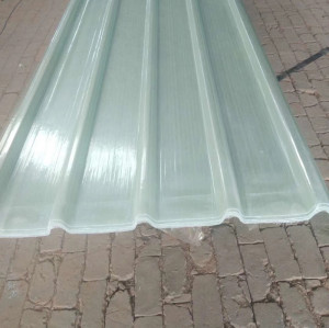FRP corrugated plastic roofing sheet