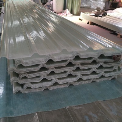 1.6mm thick FRP fiberglass translucent roofing sheet