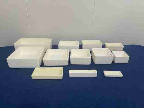 1800C Thermal Analysis Ceramic Alumina Crucible with Lid