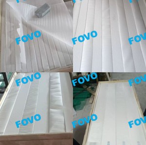 refractory polycrystalline ceramic fiber boards for heat treatment
