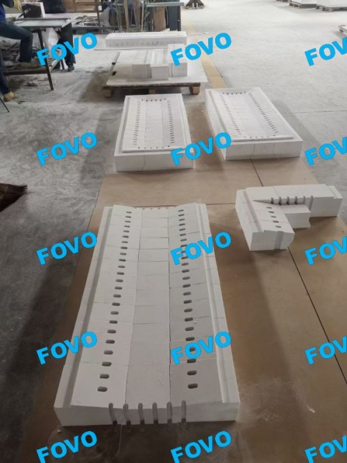 polycrystalline ceramic fiber boards for high temperature material