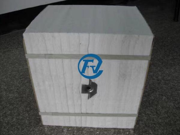 low thermal conductivity 1600C ceramic fiber modules for heat treatment furnace