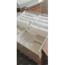 chamber material alumina ceramic fiber board for MoSi2 elements high temperature electric furnace