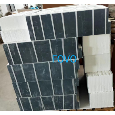 1600C ceramic fiber modules for high temperature furnace top