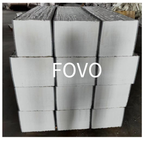 low thermal conductivity 1600C ceramic fiber modules for heat treatment furnace