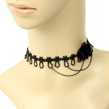 High quality and new handmade lace necklace fashion accessory