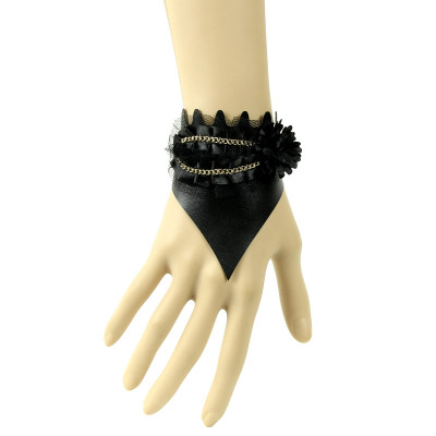 Sexy Lace&Artificial Leather Men's Bracelat for Club
