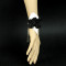 Fashion Design White Leather with Black Lace Color Bracelet Birthday's Gift Wholesale