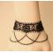 2012 HOT Black Lace Cuff Bracelet For Summer