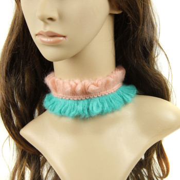 Valentine's Day Gift Ladies Wool choker necklace