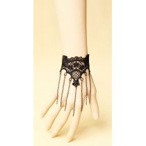 Hot sale Black Lace Bracelet Tassels Wristlet