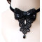 Noble and elegant lace bowknot necklace for party