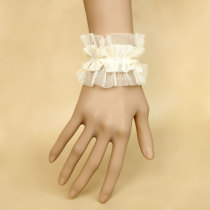 New Design White Color Ladies' Lace Bracelet
