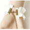 2012 Fashion Vintage Bracelet White Lace Wristband For Promotion