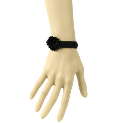 Simple Personaliy Style Black Lace Bracelet For Sport Women