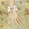Princess's White Lace Wristband From Wholesaler