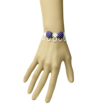 2012 Simple Personality Design Wristlet White Lace Bracelet