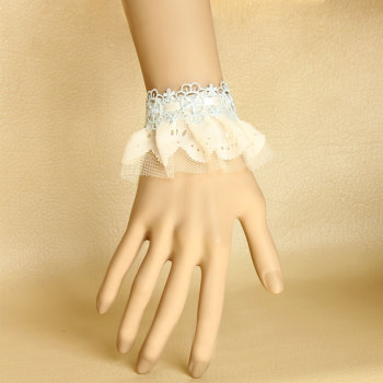 New Trend Lolita White Lace Bracelet For Promotion