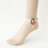 White Lace Flower Anklet 2012 Fashion in US