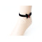 2012 Hot sale Gothic Style Black Butterfly Anklet
