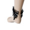 Unique Design Black Lace Anklet America Punk Style