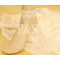 White Lace Fashion Crown Design Anklets For Bride
