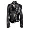 New Arrival Women's Faux Leather Jacket,PU Lapel Coat,Outerwear