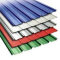 color-coated corrugated metal roofing sheets