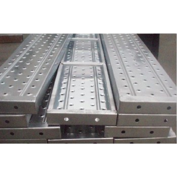 Galvanized steel plank/walk board for scaffolding