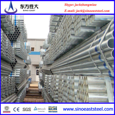 large diameter galvanized welded steel pipe