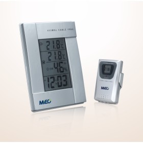 Wireless Thermometer with Dual Alarm Clock (HR643)