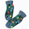 infant colorful pentagram terry cotton socks