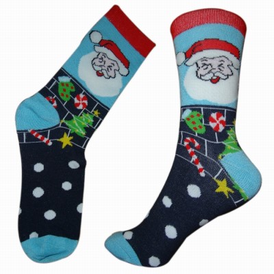 gracious Santa Claus christmas socks