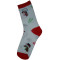 cute snowman design  christmas socks