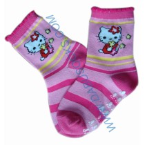 children' hello kitty cartoon anti-slip cotton socks