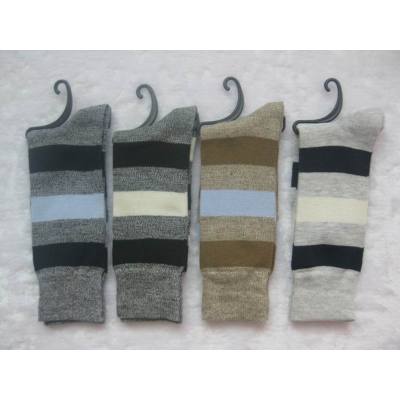 men's high quality stripe cotton socks
