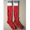 cheap red polyester  football/soccer  socks