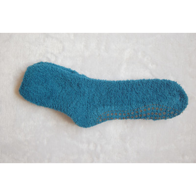 anti-slip cozy feather socks