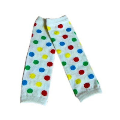 children' cute dots cotton leg-warmers