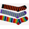 fashion colorful stripe stocking for girls