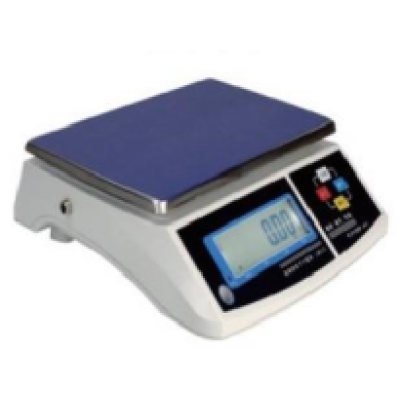 Electronic table weight scale Blue White balance IP66 30000g±2g for chemistry with LCD screen dispaly Optional RS232 RS485 interface