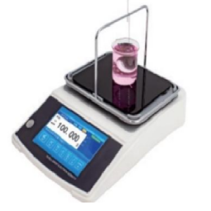 600g 0.01g Touch liquid densimeter can store 200 test results measure density concentration