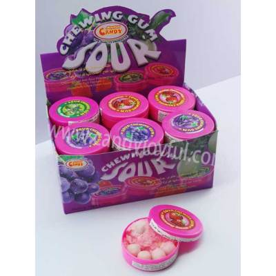 Sour Chewing Gum