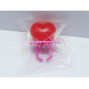 Heart shaped ring candy