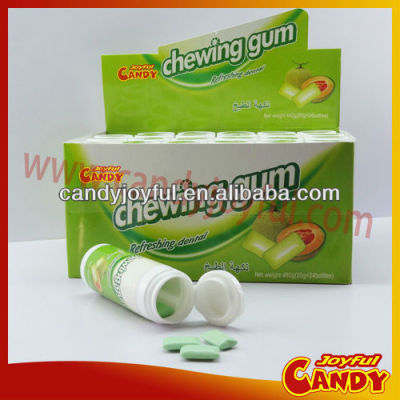 Fruit chewing gum