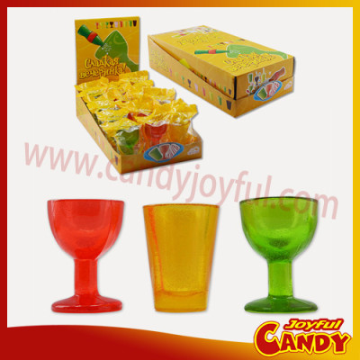 Christmas decorative glass candy